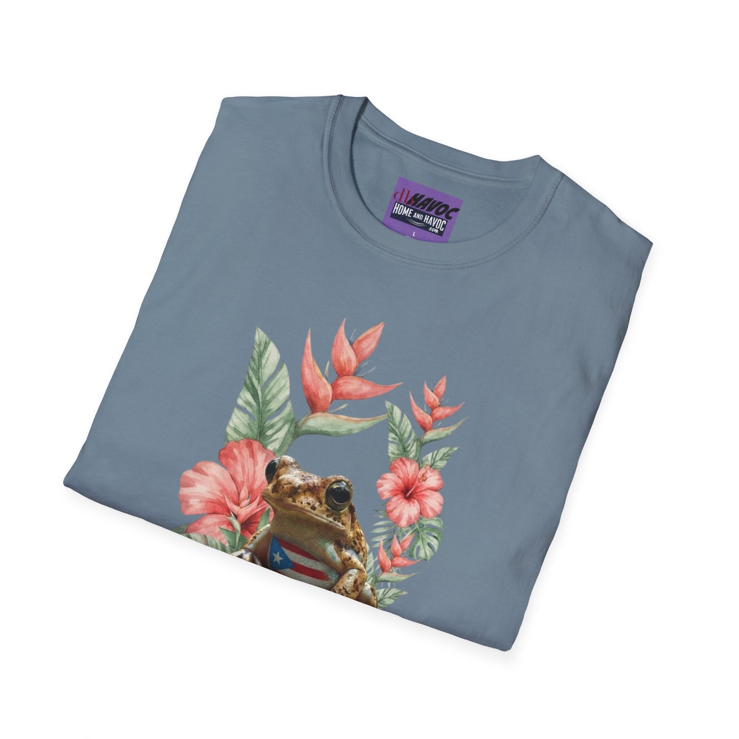 Coquí & Hibiscus T-Shirt
