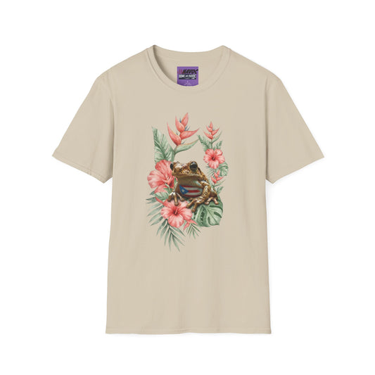 Coquí & Hibiscus T-Shirt