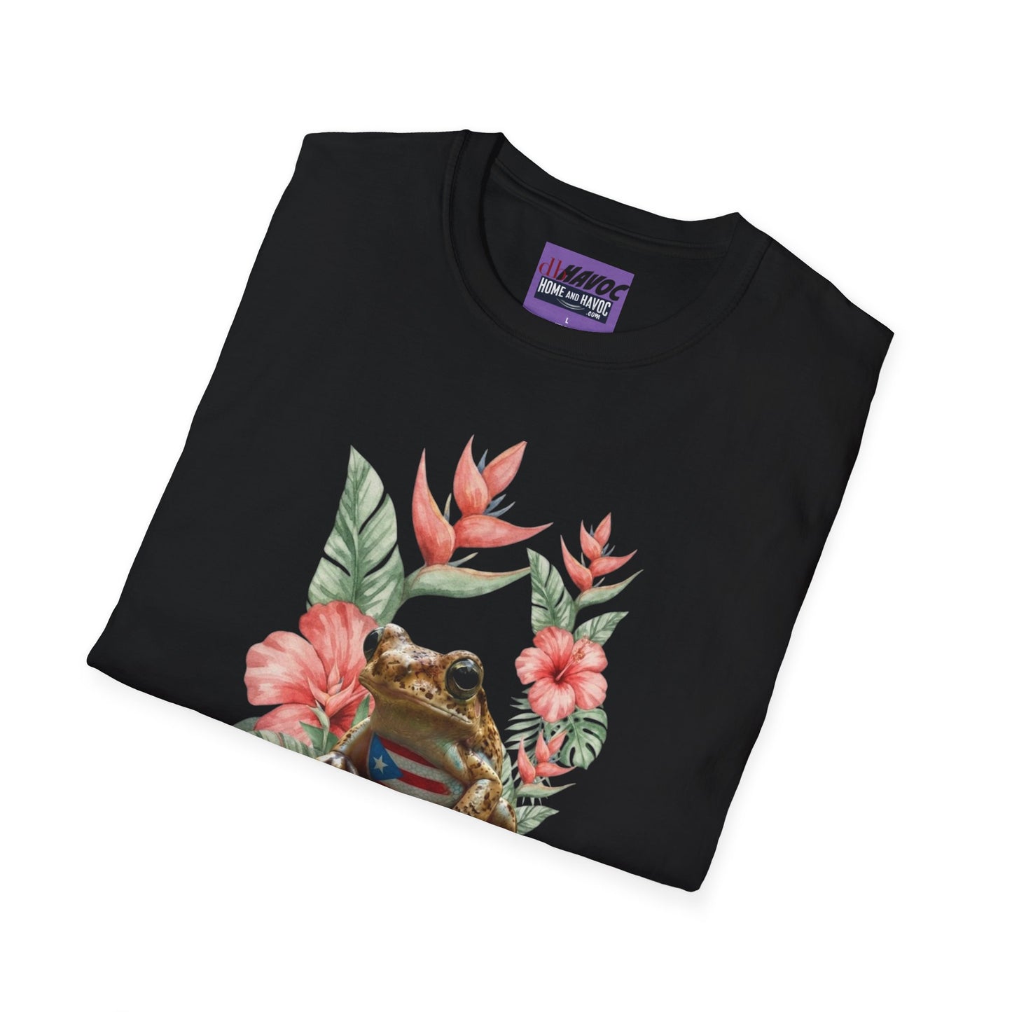 Coquí & Hibiscus T-Shirt