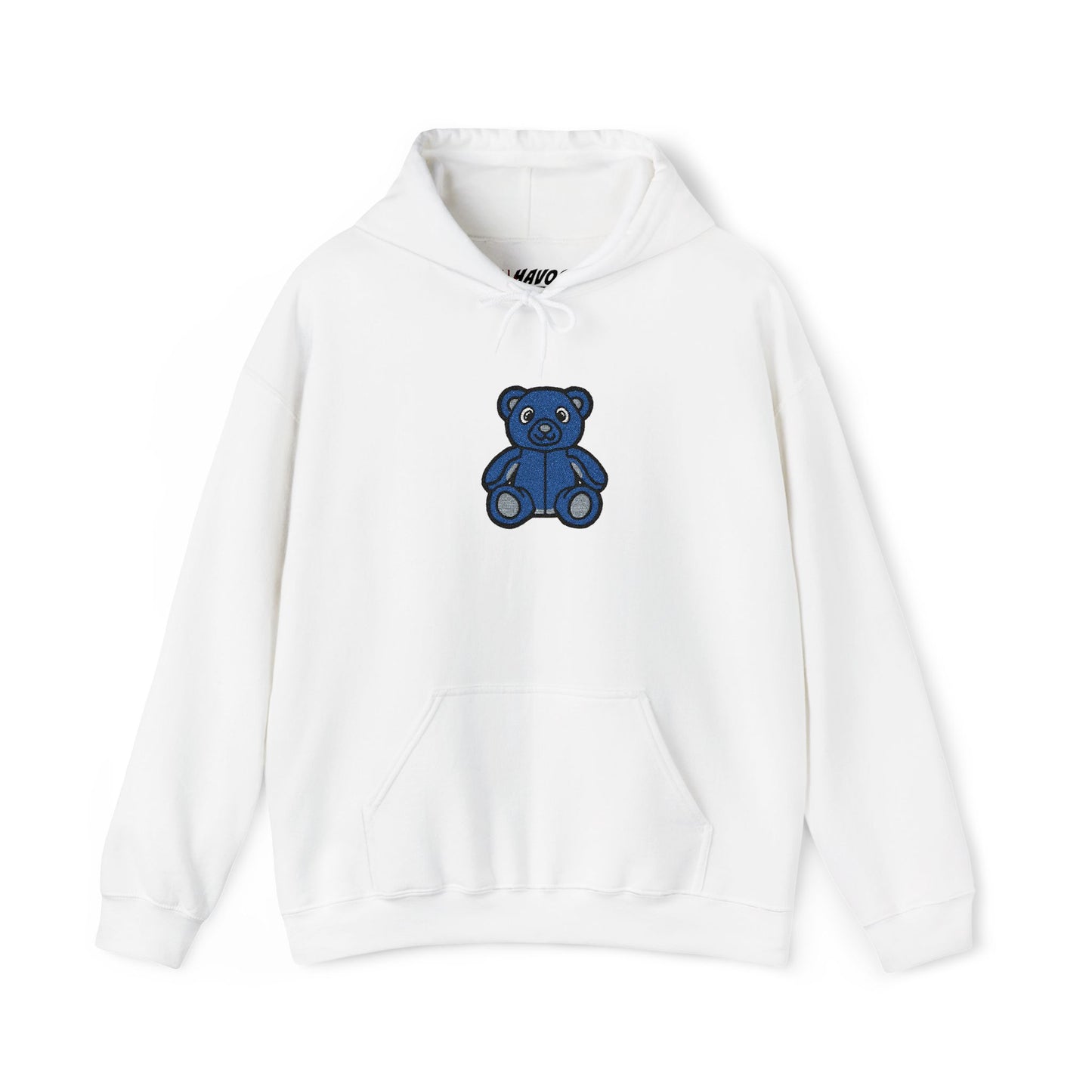 Twilight Bear Embroidered Hoodie