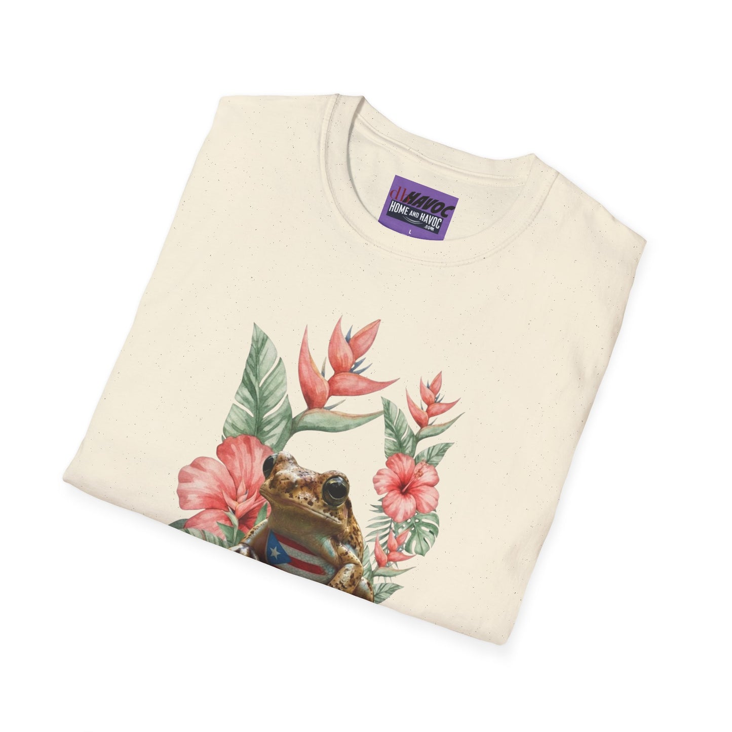 Coquí & Hibiscus T-Shirt