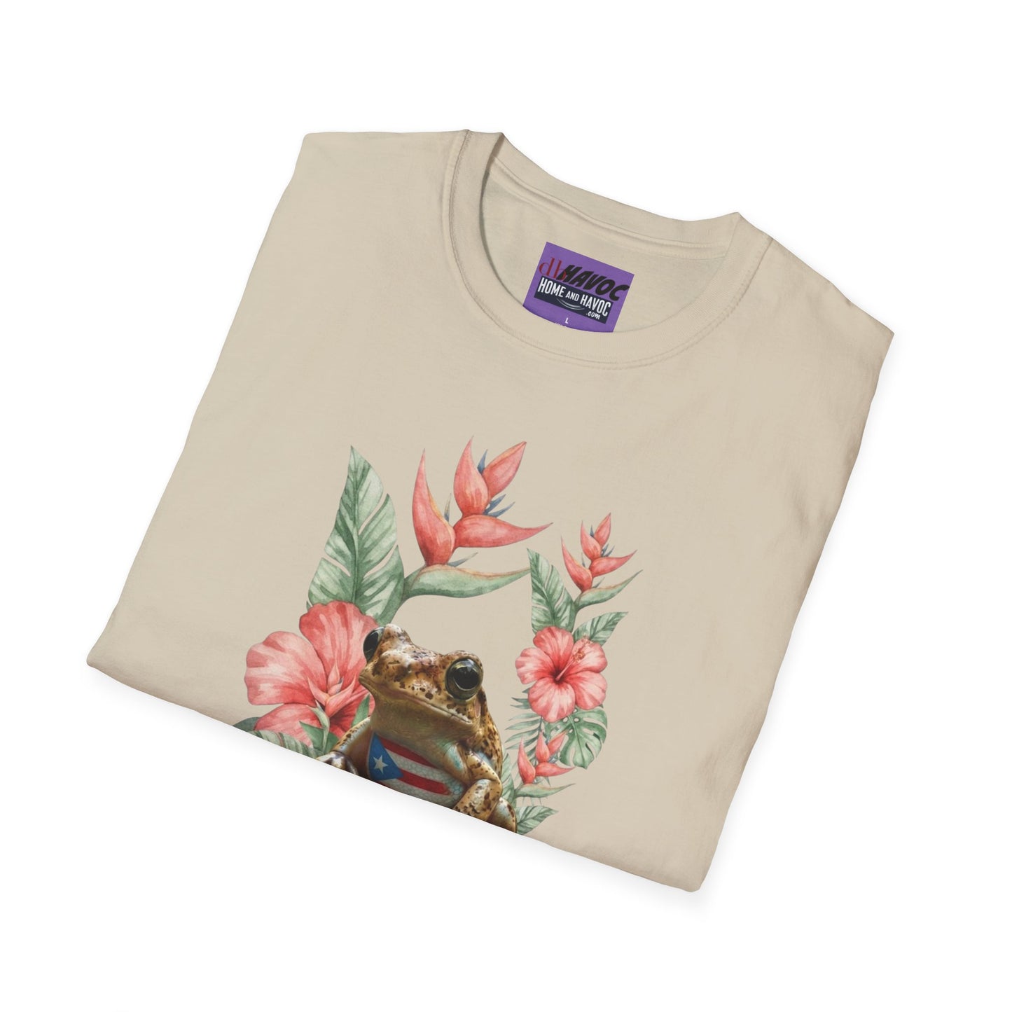 Coquí & Hibiscus T-Shirt