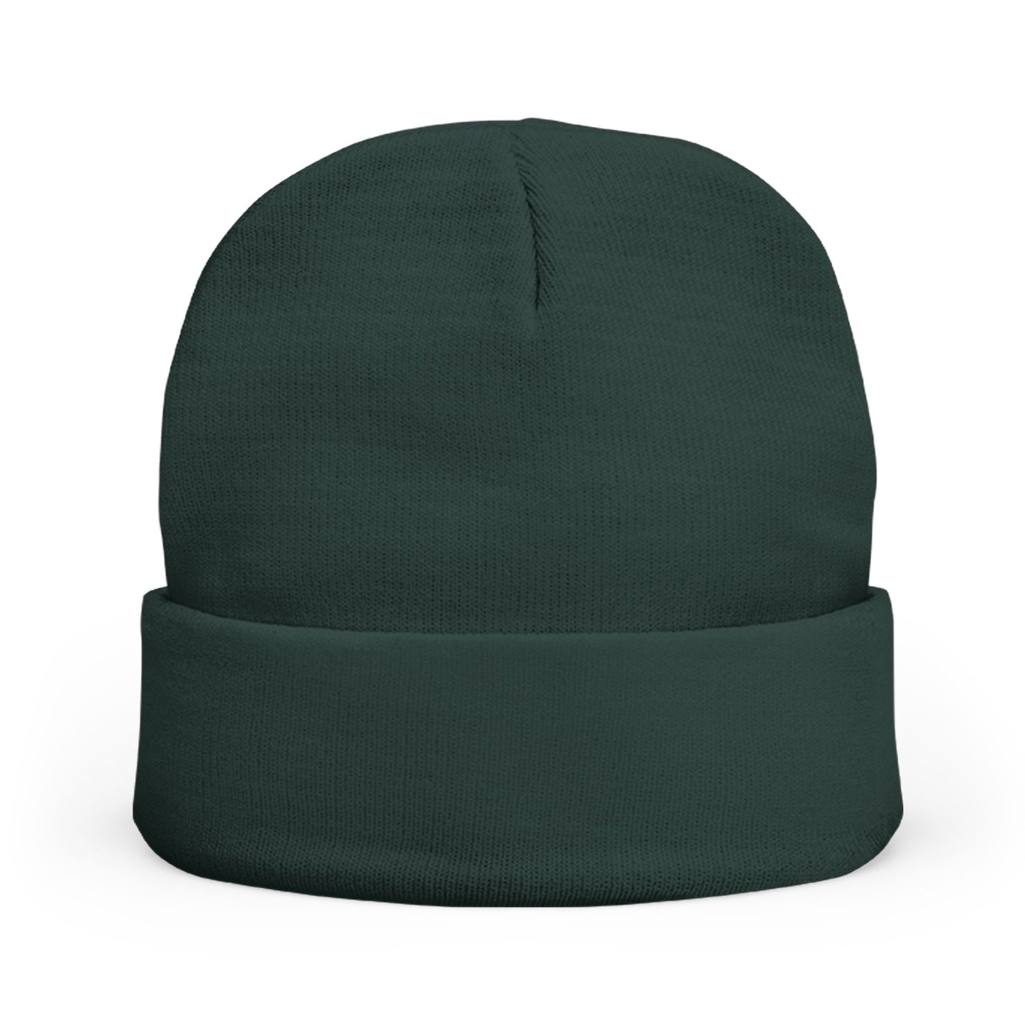 Emerald Bear Cozy Embroidered Beanie