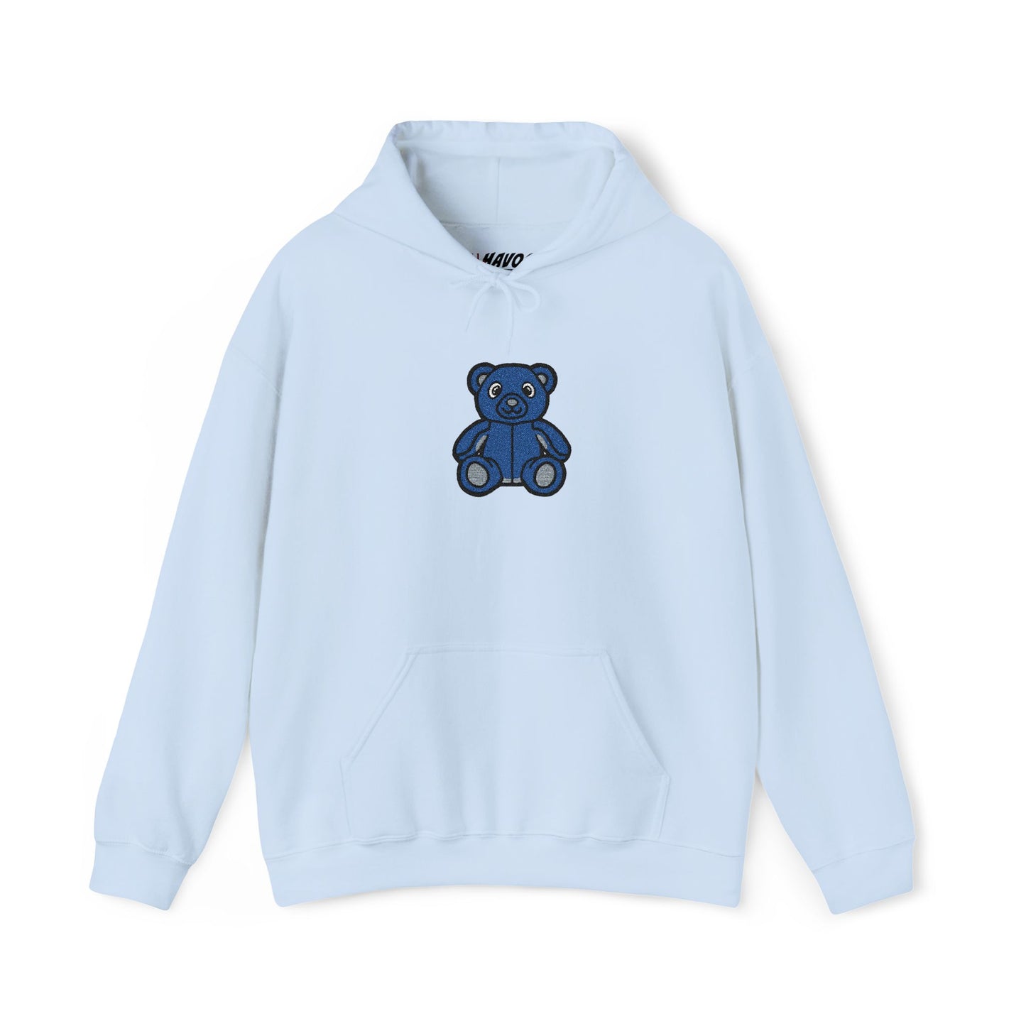Twilight Bear Embroidered Hoodie