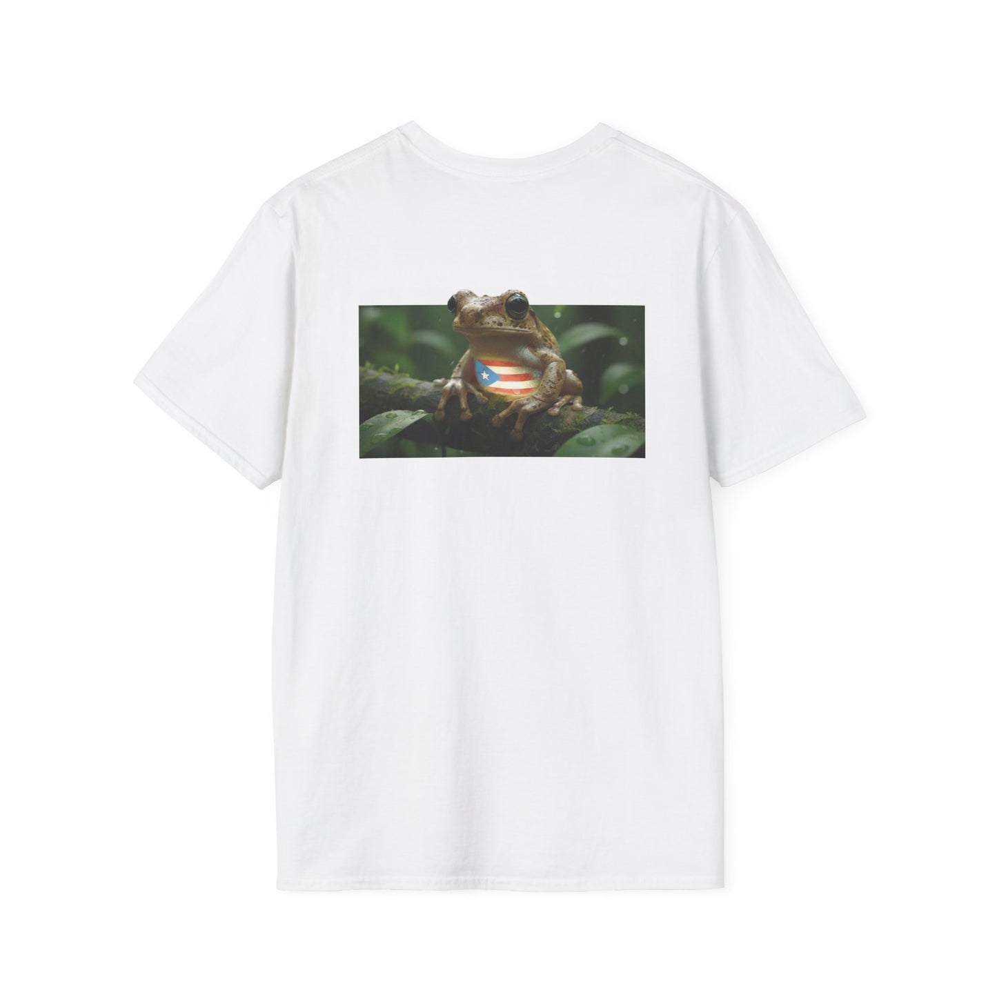 The Coquí's Call: Two-Sided Heritage Edition T-Shirt