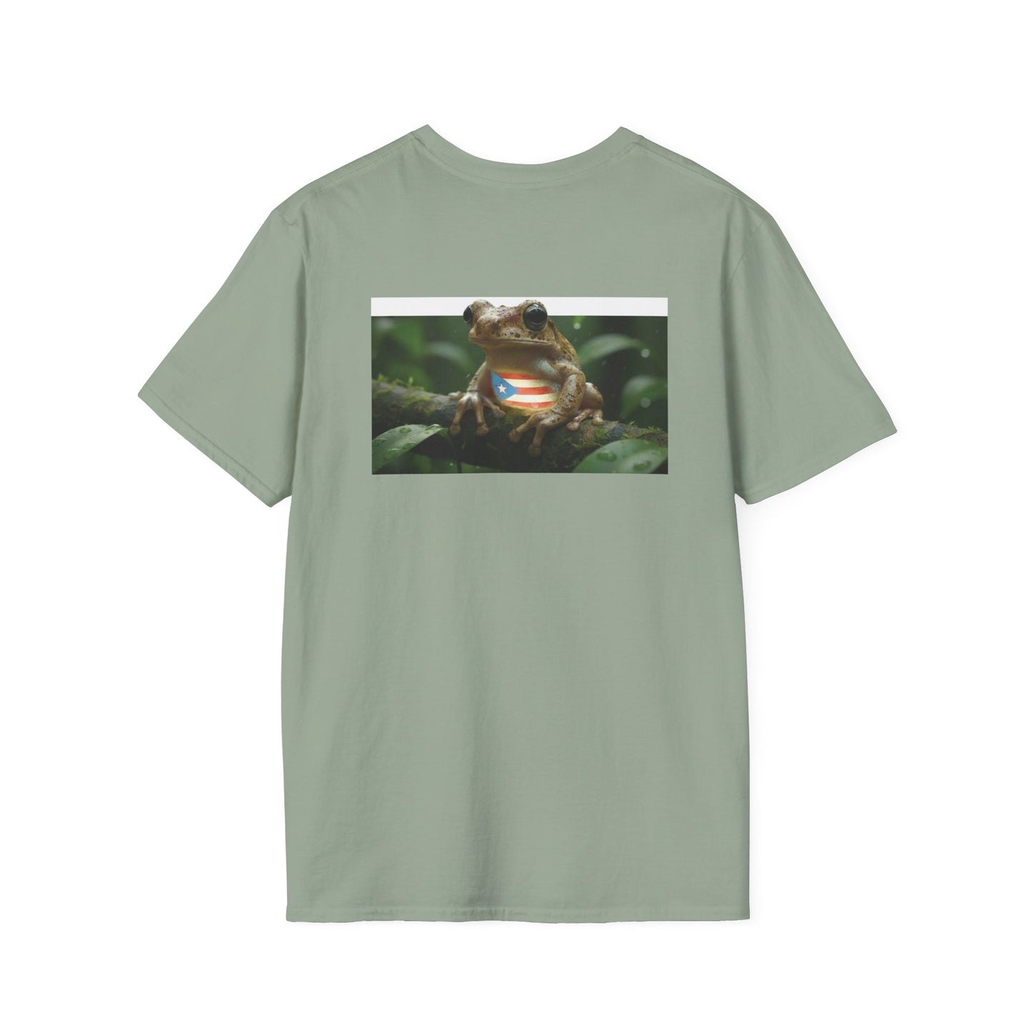 The Coquí's Call: Two-Sided Heritage Edition T-Shirt
