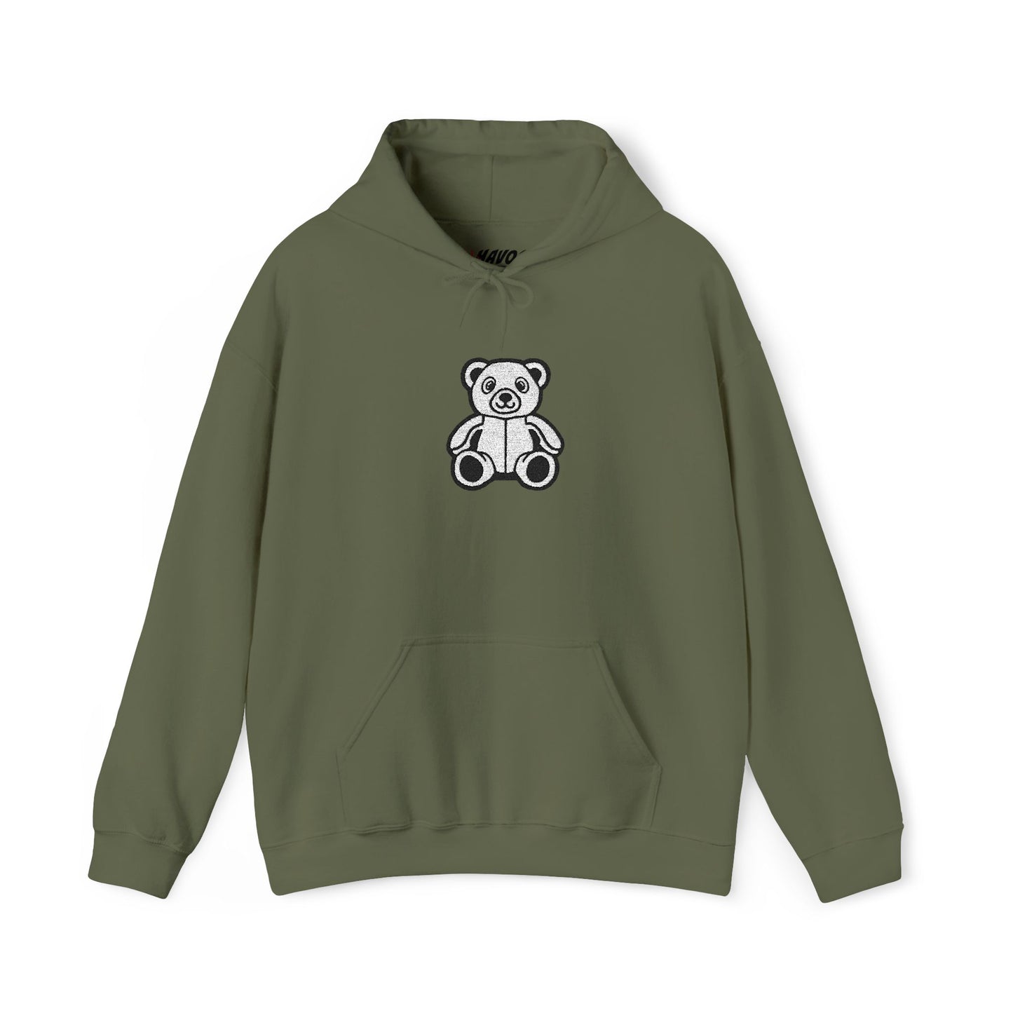 Polar Teddy Cozy Embroidered Hoodie