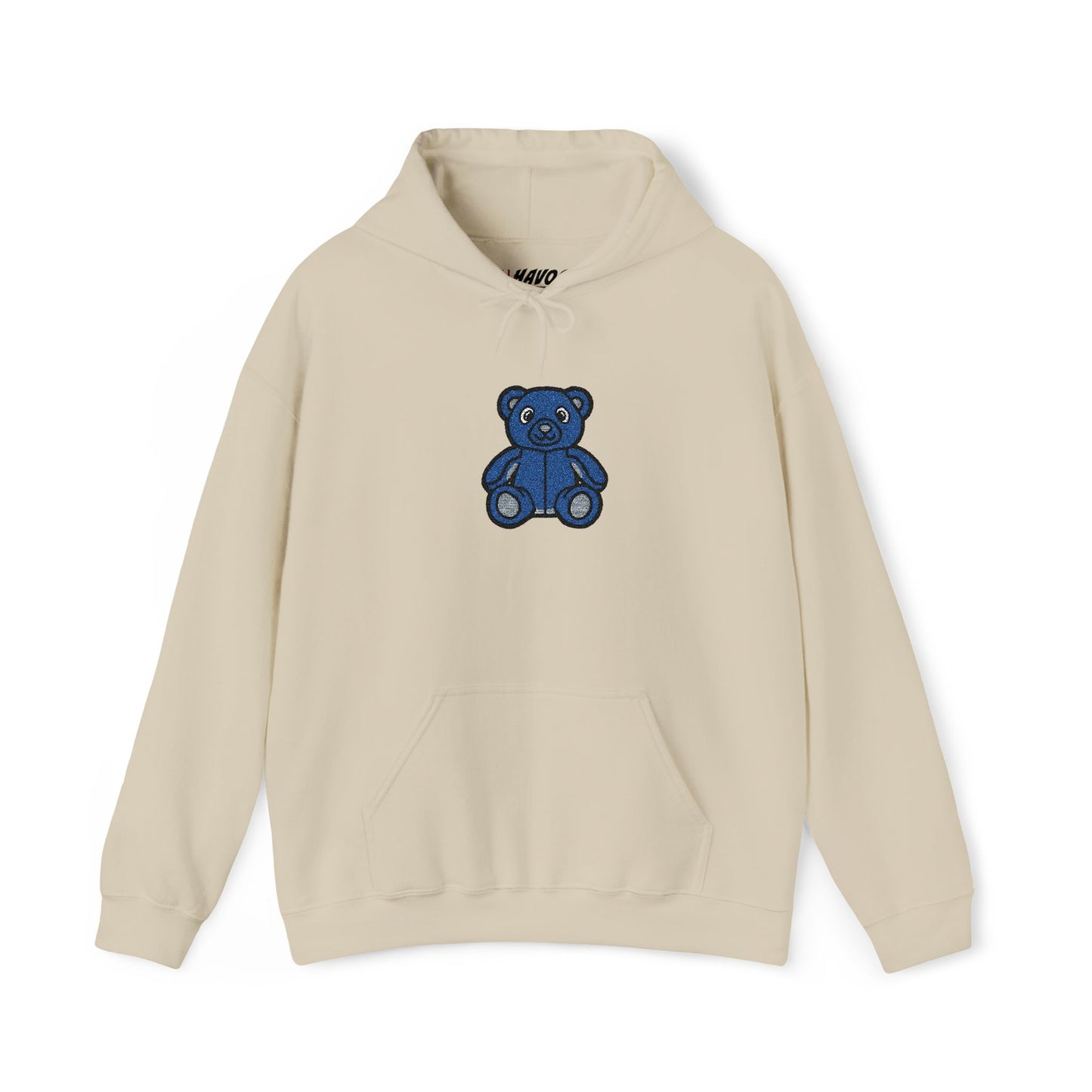 Twilight Bear Embroidered Hoodie
