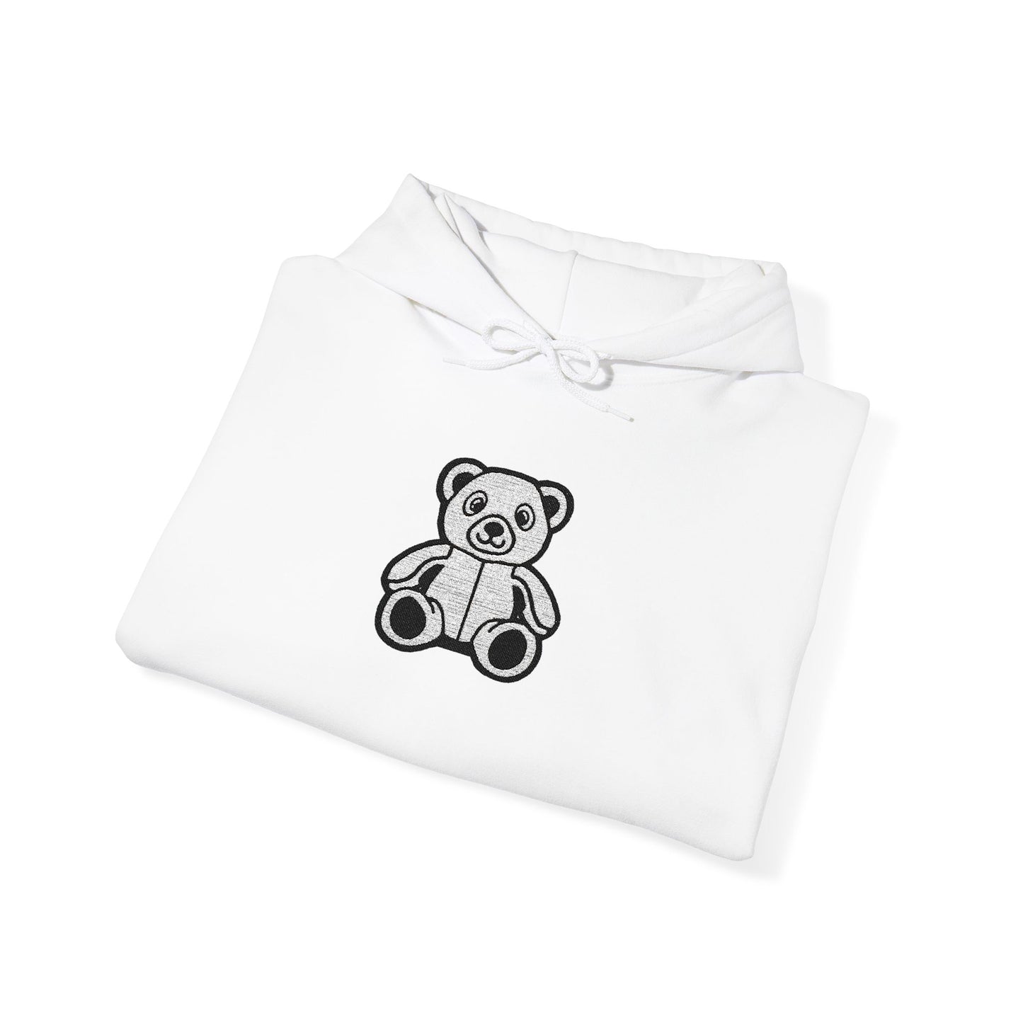Polar Teddy Cozy Embroidered Hoodie