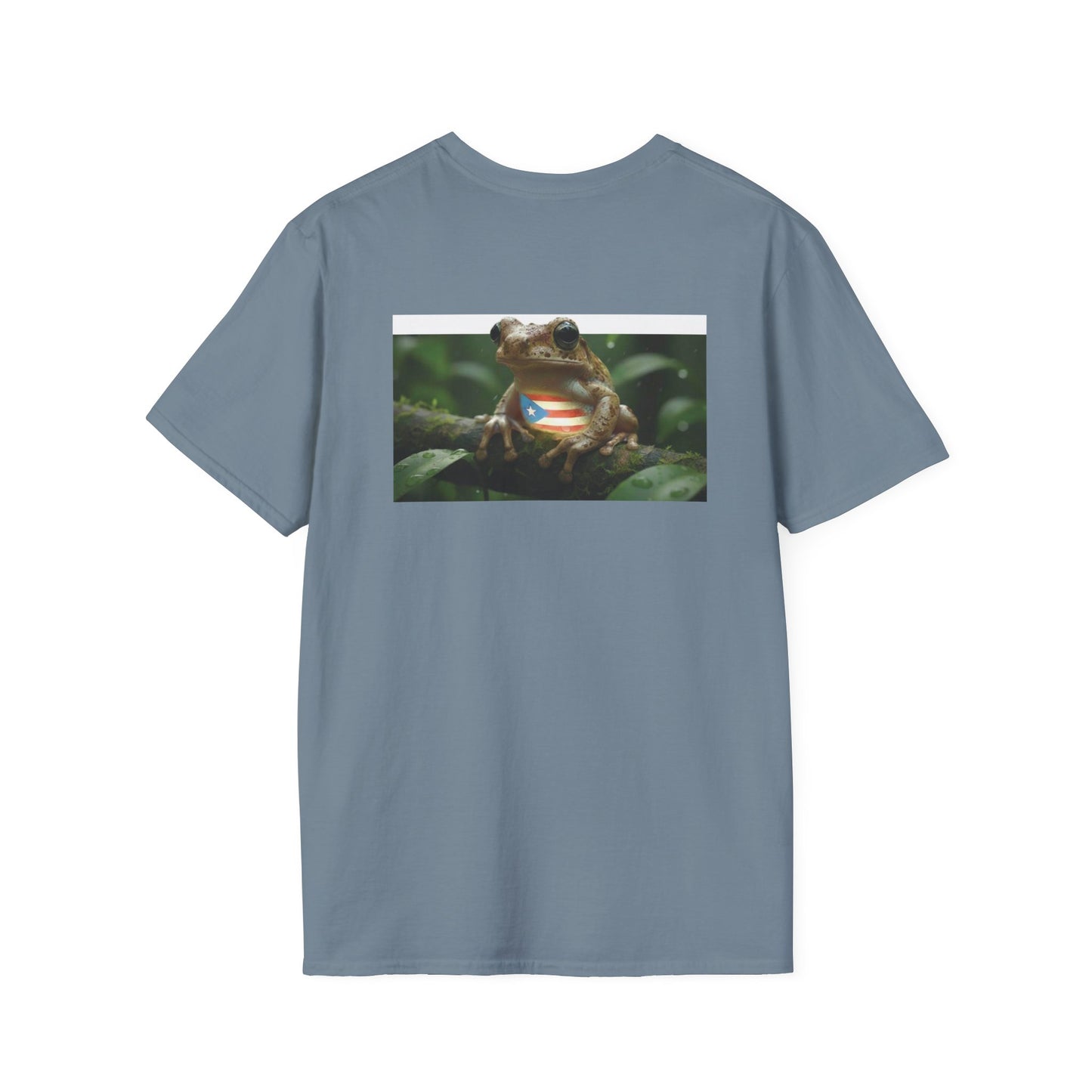 The Coquí's Call: Two-Sided Heritage Edition T-Shirt