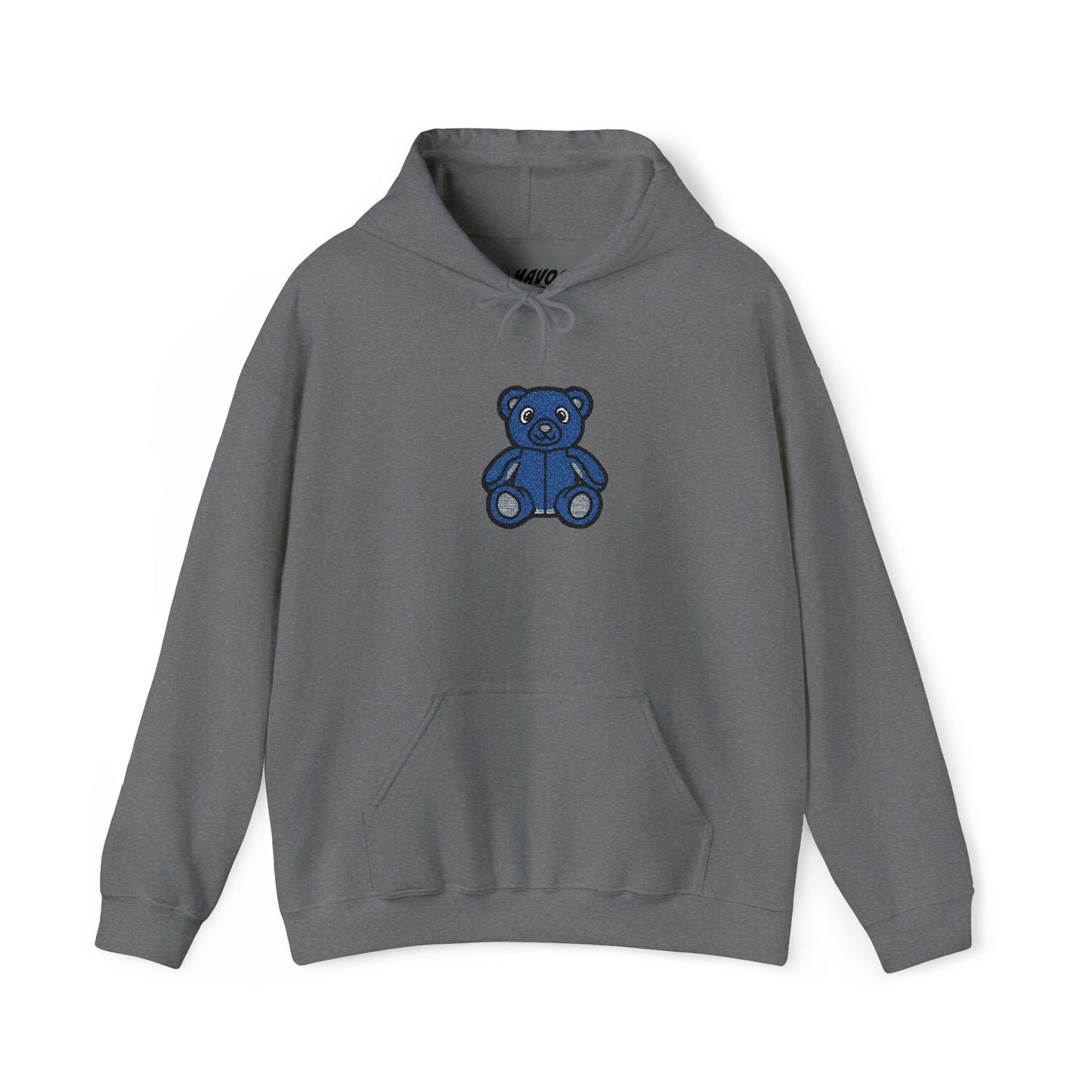 Twilight Bear Embroidered Hoodie