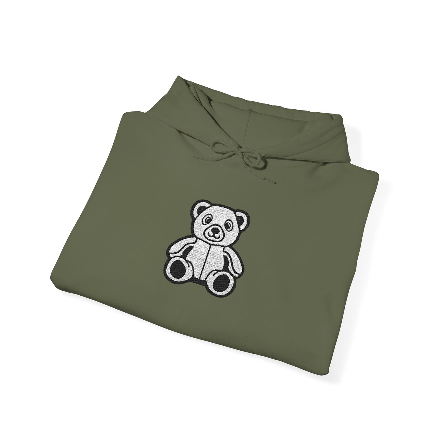 Polar Teddy Cozy Embroidered Hoodie