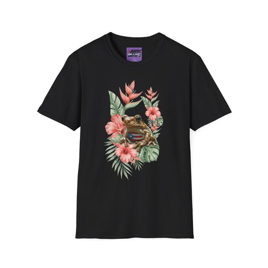 Coquí & Hibiscus T-Shirt
