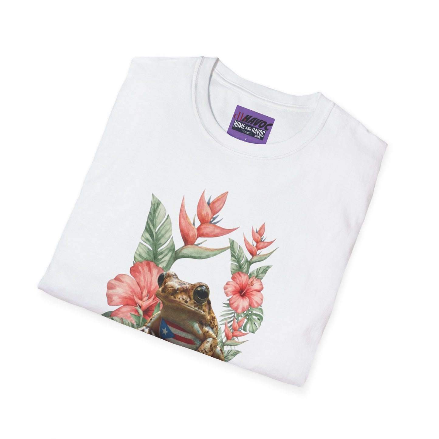 Coquí & Hibiscus T-Shirt