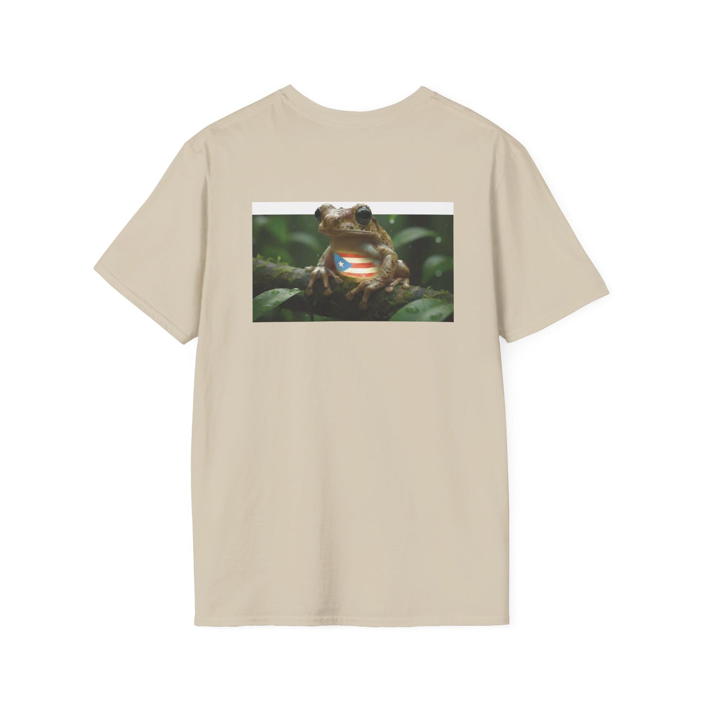 The Coquí's Call: Two-Sided Heritage Edition T-Shirt
