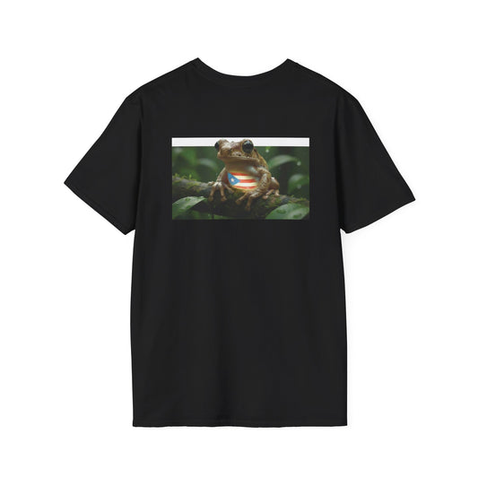 The Coquí's Call: Two-Sided Heritage Edition T-Shirt